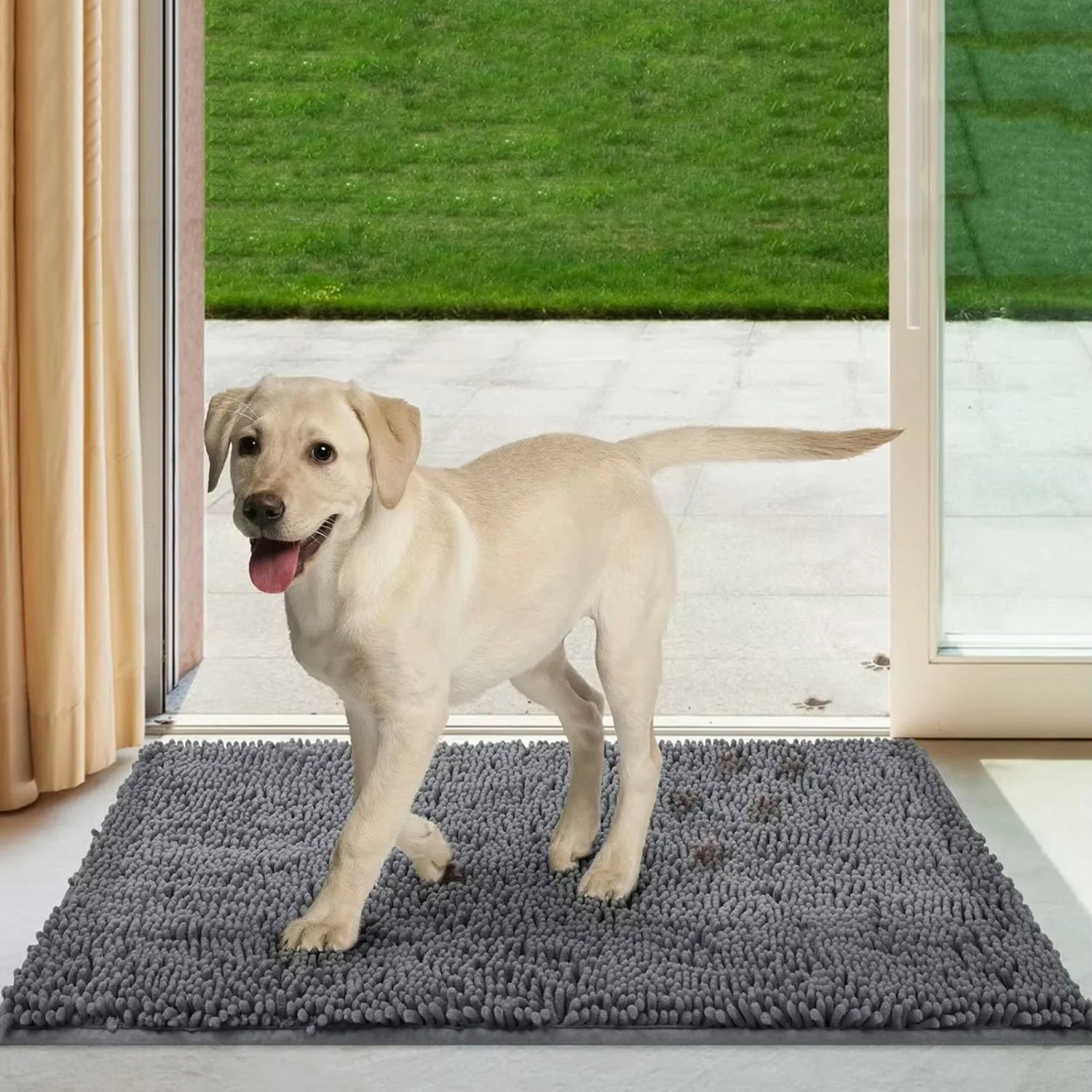 Tapete ultra absorbente para patas de mascotas